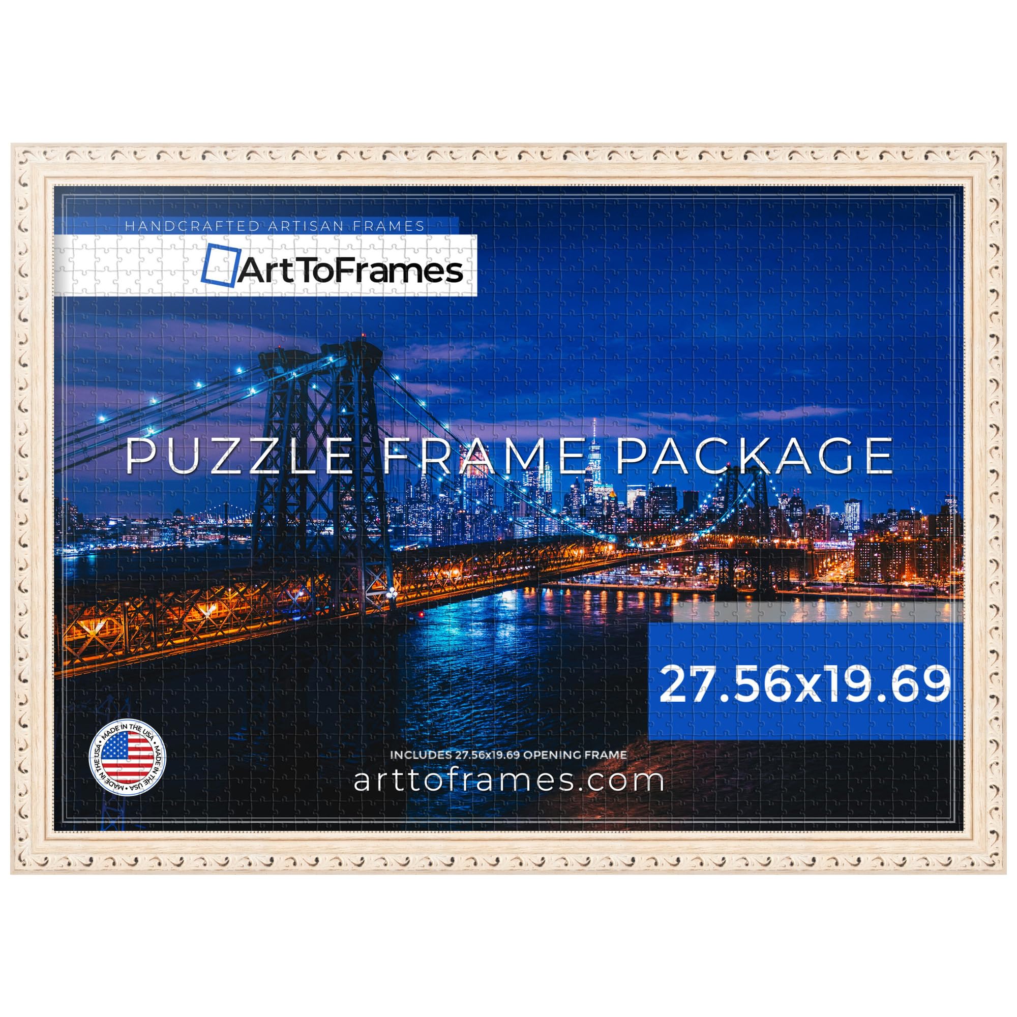 Amazon.com - ArtToFrames 27.56x19.69 INCH/70x50 CM White Frame for